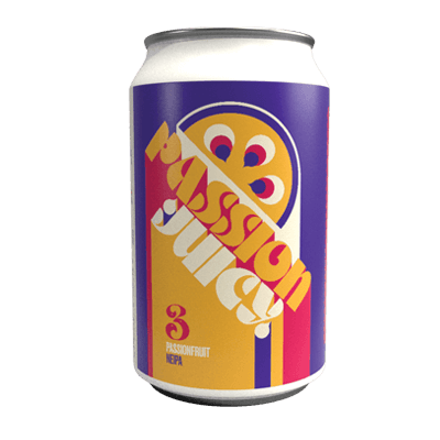 3 Ravens Passion Juicy NEIPA Single Craft Beer 3 Ravens Brewery