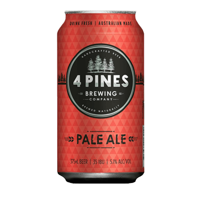 4 Pines Pale Ale 375ml Can Craft Beer 4 Pines Brewing Company