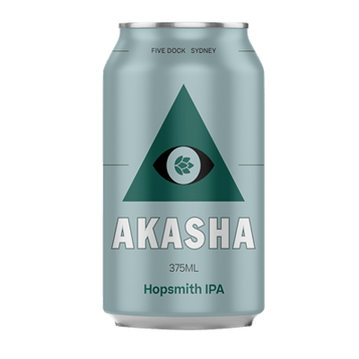 Akasha Hopsmith IPA 375ml Can Craft Beer Akasha Brewing Company