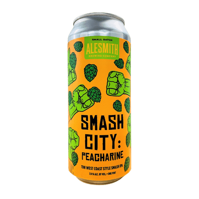 Alesmith Smash City: Peacharine TDH West Coast Style Smash IPA 473ml Can Craft Beer AleSmith Brewing Company