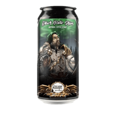 Amager/Modern Times Black Nordic Skies Imperial Stout 440ml Can Craft Beer Amager Bryghus