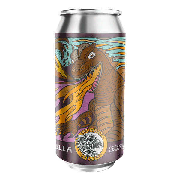 Amundsen Choczilla Coffee Marshmallow Lava Cake Stout 440ml Can Craft Beer Amundsen Brewery