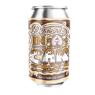 Amundsen Dessert In A Can Rocky Road Ice Cream Imperial Stout (1 Can Limit) Single Craft Beer Amundsen Brewery