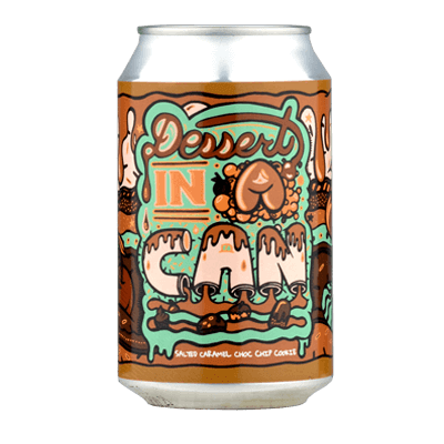 Amundsen Dessert in a Can Salted Caramel Choc Chip Cookie Imperial Stout Single Craft Beer Amundsen Brewery