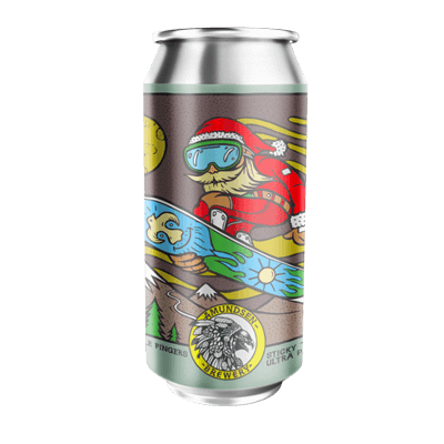 Amundsen Sticky Little Fingers Sticky Toffee Cinnabun Ultra Pastry Stout 440ml Can Craft Beer Amundsen Brewery