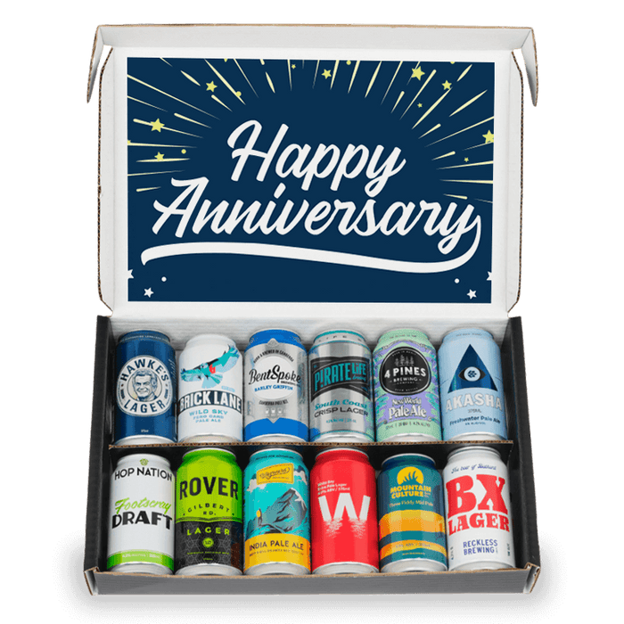 Anniversary Beer Box Dozen Brews Core Beer Cartel