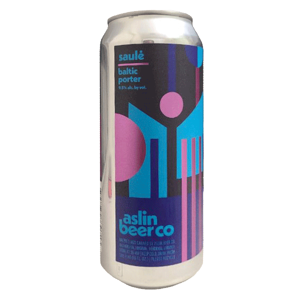 Aslin Saule Baltic Porter 473ml Can Craft Beer Aslin Beer Company