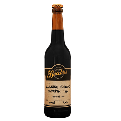 Bacchus Cunning Ninja Imperial IPA Bacchus Brewing Co.