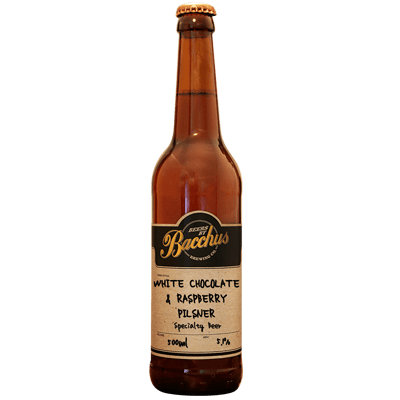 Bacchus White Chocolate & Raspberry Pilsner Bacchus Brewing Co.