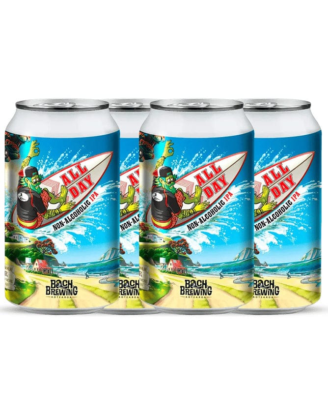 Bach Brewing All Day Non-Alcoholic IPA 4x330ml Sans Drinks Bundle Bach Brewing