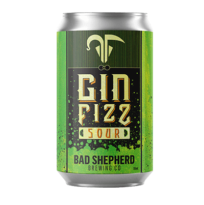 Bad Shepherd Gin Fizz Sour Ale 355ml Can Craft Beer Bad Shepherd Brewing Co