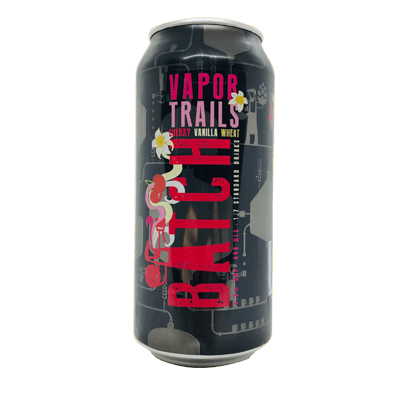 Batch Vapor Trails Cherry Vanilla Wheat Craft Beer Batch Brewing Company