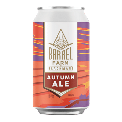 Blackman's Barrel Farm Autumn Ale 375ml Can Craft Beer Blackman's Brewery