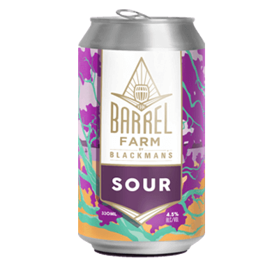 Blackman's Barrel Farm Sour Ale Craft Beer Blackman's Brewery