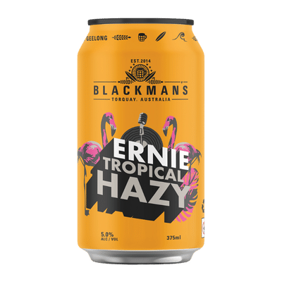 Blackman's Ernie Tropical Hazy Pale Ale 375ml Can Craft Beer Blackman's Brewery