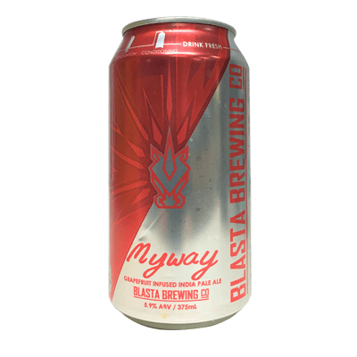 Blasta Myway Grapefruit IPA Craft Beer Blasta Brewing Company