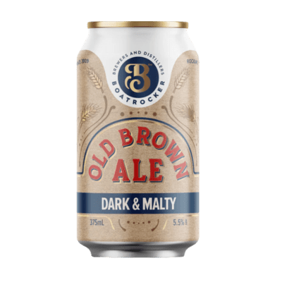 Boatroacker Old Brown Ale 375ml Can Craft Beer Boatrocker