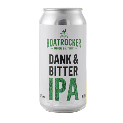 Boatrocker Dank & Bitter IPA Craft Beer Boatrocker Brewers & Distillers