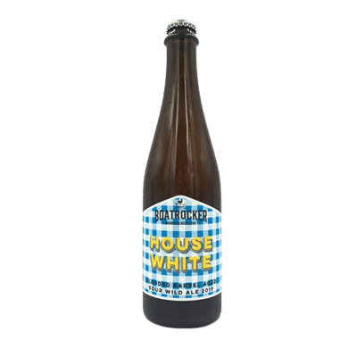 Boatrocker House White Barrel Aged Golden Sour Blend 500ml Bottle Craft Beer Boatrocker Brewers & Distillers