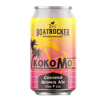 Boatrocker Kokomo Coconut Brown Ale Boatrocker Brewers & Distillers