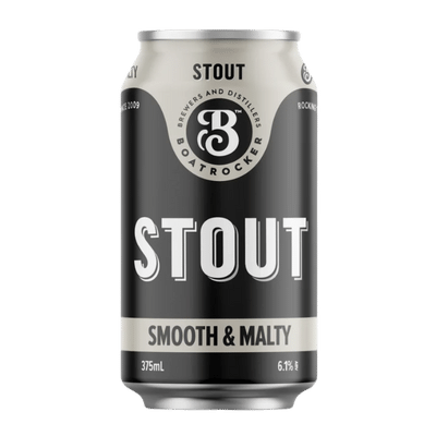 Boatrocker Stout 375ml Can Craft Beer Boatrocker Brewers & Distillers