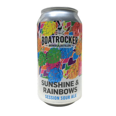 Boatrocker Sunshine and Rainbows Saison 375ml Can Boatrocker Brewers & Distillers