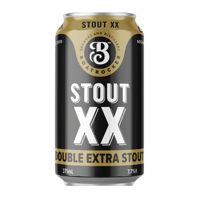 Boatrocker XX Double Extra Stout 375ml Can Craft Beer Boatrocker Brewers & Distillers