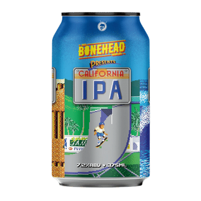 Bonehead California IPA 375ml Can Craft Beer Bonehead Brewing