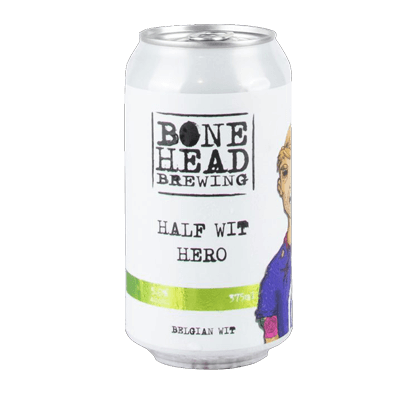 Bonehead Half Wit Hero Belgian Wit Craft Beer Bonehead Brewing