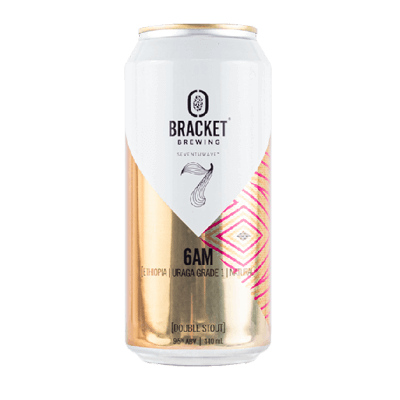 Bracket 6AM Double Stout 440ml Can Craft Beer Bracket Brewing