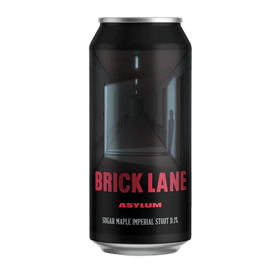 Brick Lane Trilogy of Fear Asylum Sugar Maple Imperial Stout 500ml Can Craft Beer Brick Lane Brewing Co
