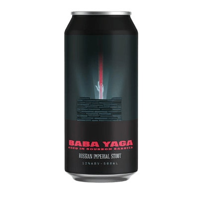 Brick Lane Trilogy of Fear Baba Yaga Bourbon Barrel Aged Imperial Stout 500ml Can Craft Beer Brick Lane Brewing Co