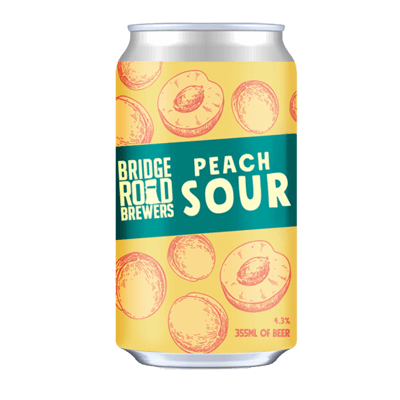 Bridge Road Peach Sour 355ml Can Craft Beer Bridge Road Brewers