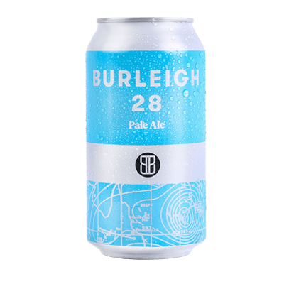 Burleigh 28 Pale Ale 375ml Can Craft Beer Burleigh Brewing Company