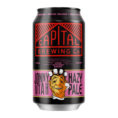 Capital Johnny Utah Hazy Pale 375ml Can Craft Beer Capital Brewing Co