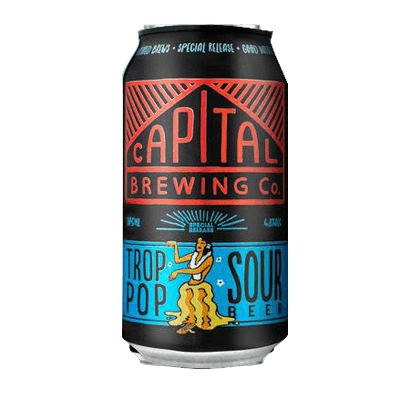 Capital Trop Pop Sour Beer Craft Beer Capital Brewing Co