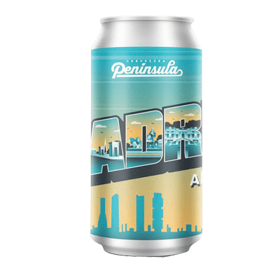 Cervecera Peninsula De Madrid al Cielo Triple IPA Craft Beer Cervecera Peninsula