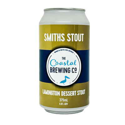 Coastal Smiths Lamington Dessert Stout 375ml Can Craft Beer The Coastal Brewing Co