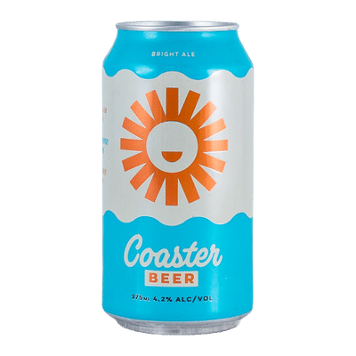 Coaster Bright Ale 375ml Can Craft Beer South East Brewing Co