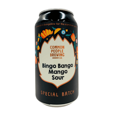 Common People Bingo Bango Mango Sour 375ml Can Craft Beer Common People Brewing Co.