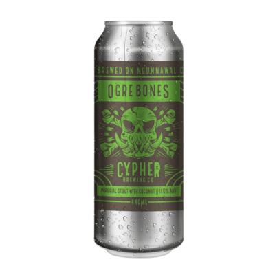Cypher Ogre Bones Imperial Stout w/ Toasted Coconut 440ml Can Craft Beer Beer Cartel