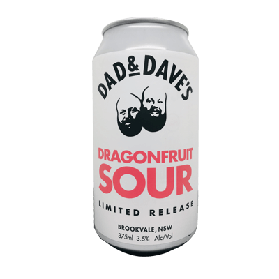 Dad & Dave's Dragonfruit Sour Craft Beer Dad & Dave's Brewing