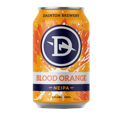 Dainton Blood Orange NEIPA 355ml Can Craft Beer Dainton Brewery