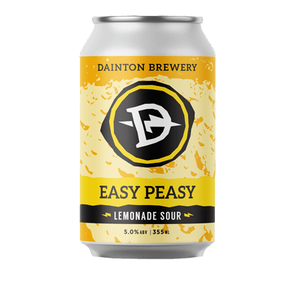 Dainton Easy Peasy Lemonade Sour Ale Craft Beer Dainton Brewery