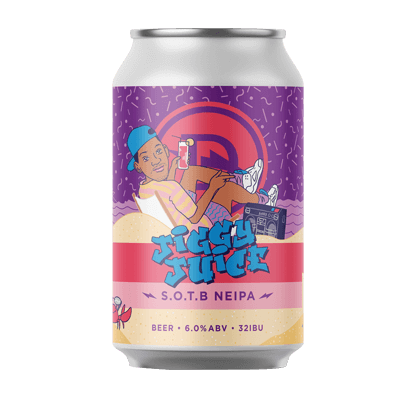 Dainton Jiggy Juice SOTB NEIPA 355ml Can Craft Beer Dainton Brewery