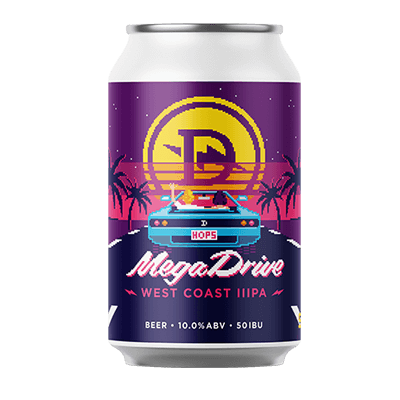 Dainton Megadrive West Coast IIIPA 355ml Can Craft Beer Dainton Brewery