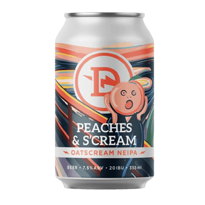 Dainton Peaches & S'Cream Oat NEIPA Craft Beer Dainton Brewery