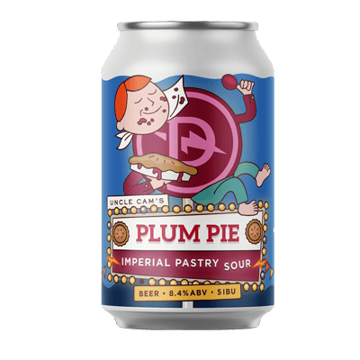 Dainton Plum Pie Imperial Pastry Sour 375ml Can Craft Beer Dainton Brewery