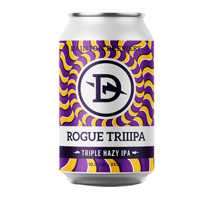 Dainton Rogue Triiipa Triple Hazy IPA Craft Beer Dainton Brewery
