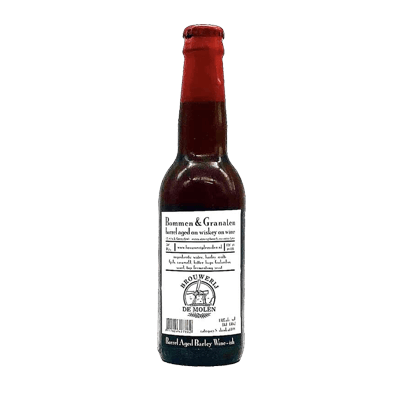 De Molen Bommen & Granaten Barrel Aged On Wiskey On Wine Single Craft Beer Brouwerij de Molen
